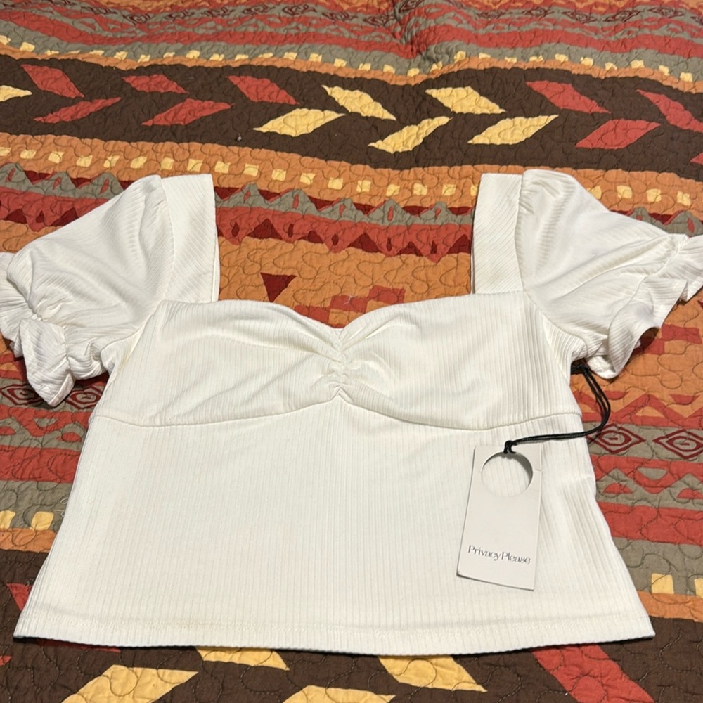 Lana Top from Privacy Please White